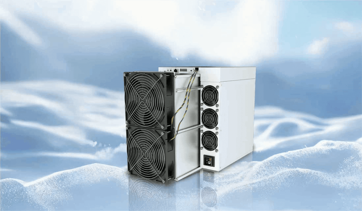 Illustration of Bitcoin Miner S21 XP